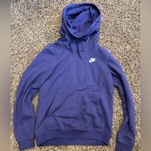 Purple Nike cowl neck sweatshirt XS